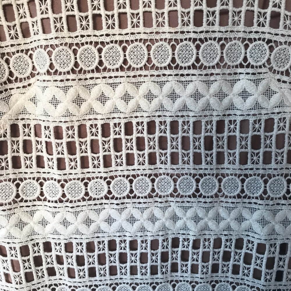 Eliza J Crochet Short Sleeve midi dress - Picture 3 of 7